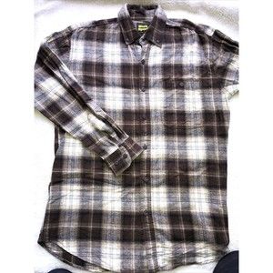 Casual Button Down Shirt Flannel Work n Sport Men's Flannel